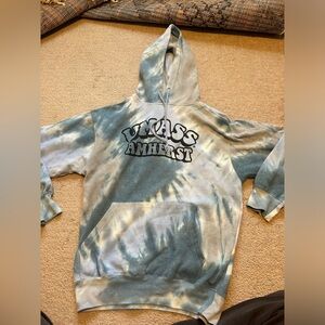 Tye Dye UMASS hoodie